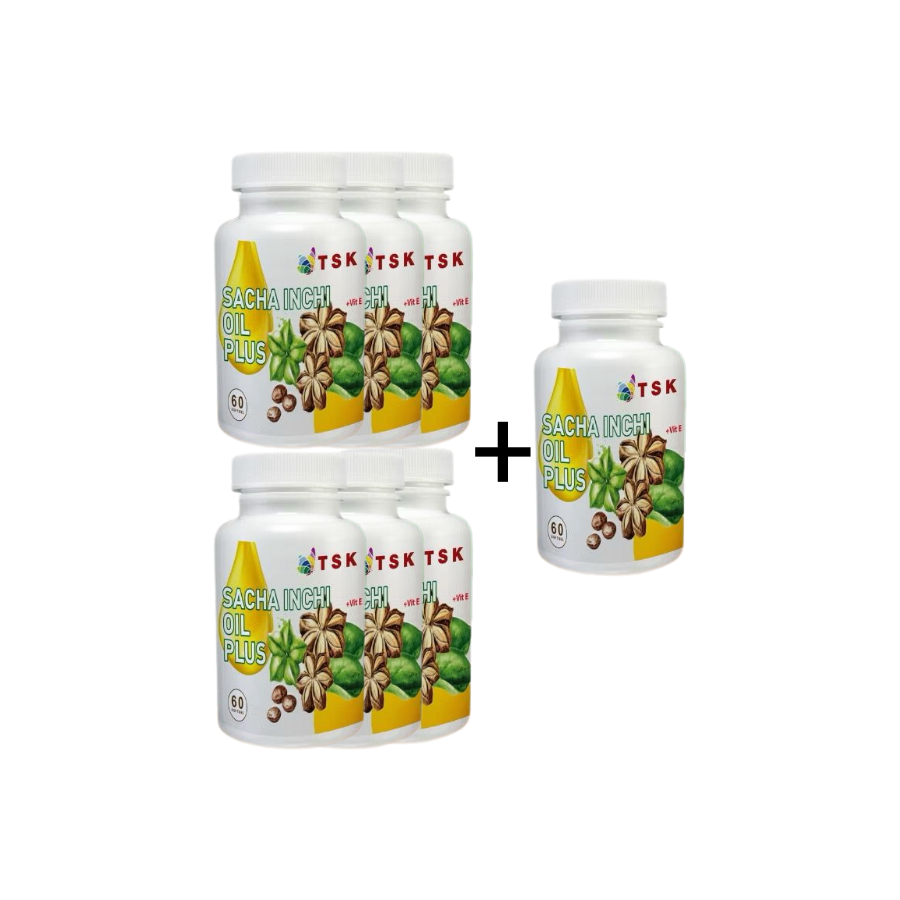 TSK Sacha Inchi Oil Softgel 60s (6 bottles+1 Free)