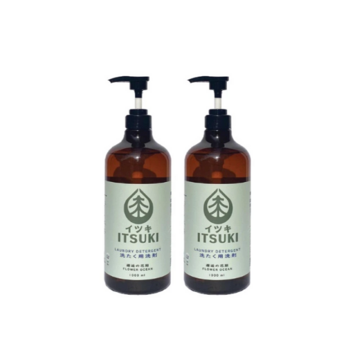 [Itsuki] Laundry Detergent 1 litre low suds no harsh chemical residue free（Two Bottles）
