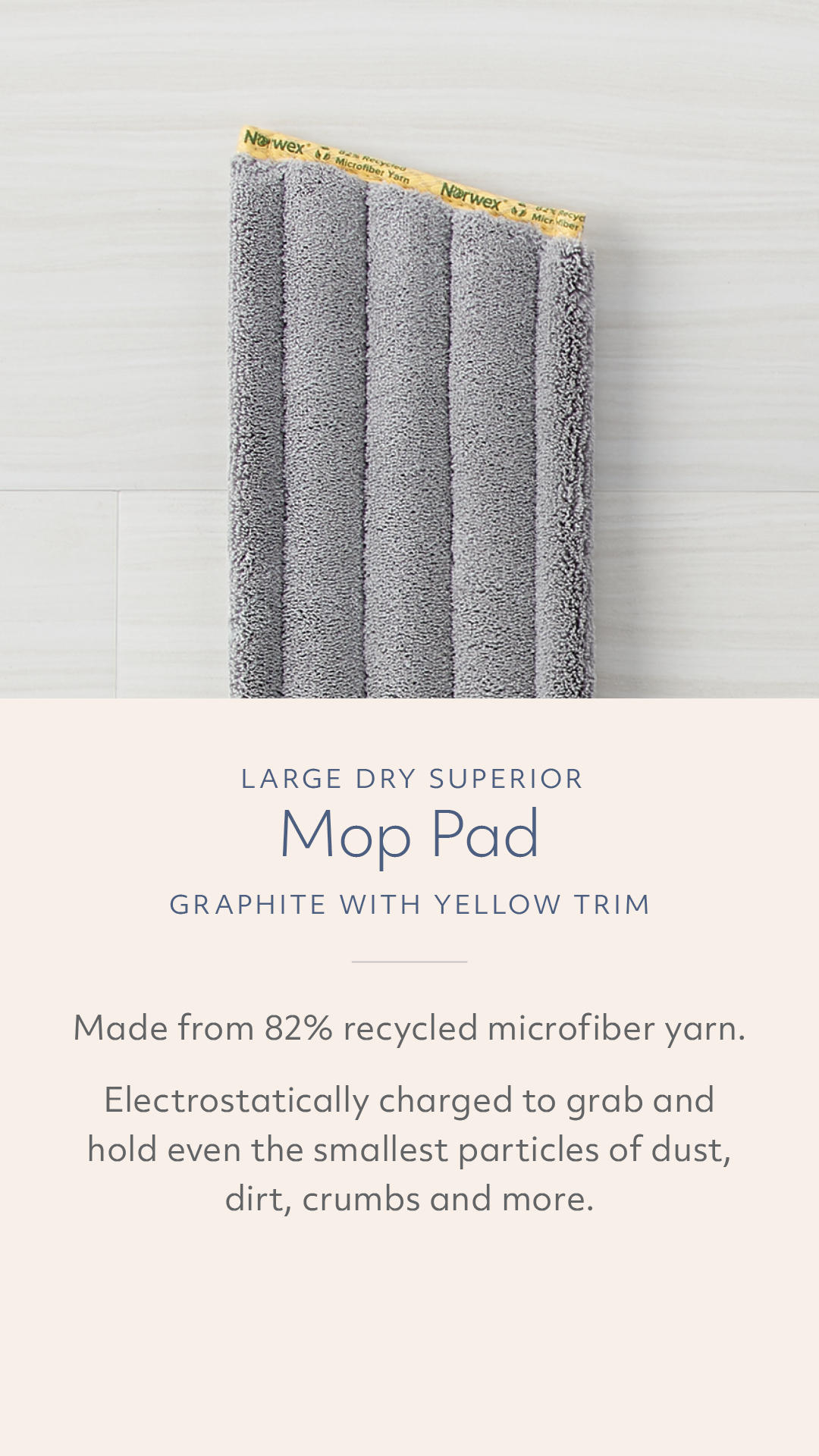 Norwex Dry Superior Mop Rc Large