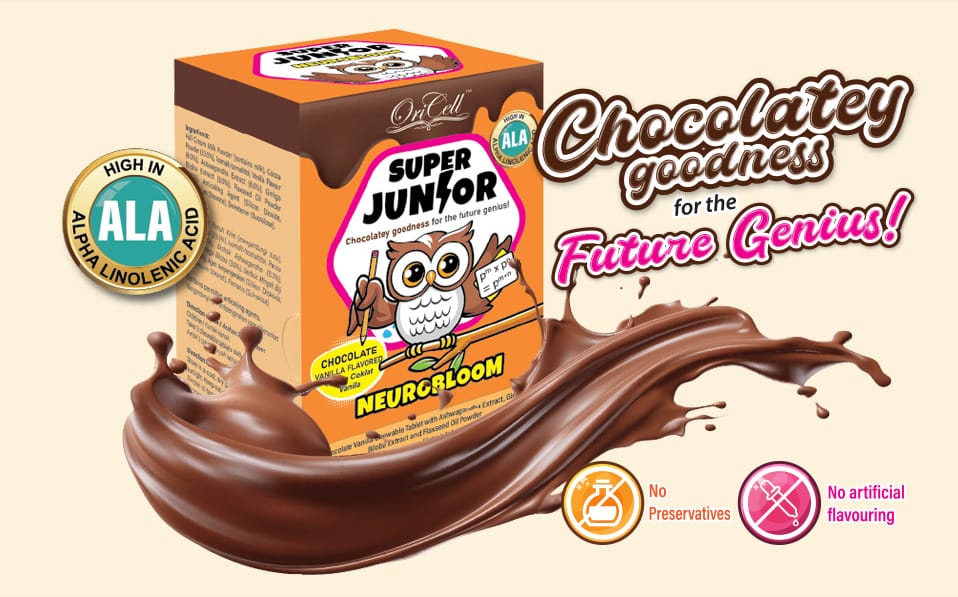 Oricell Super Junior NeuroBloom (60 Chewable Tablets)